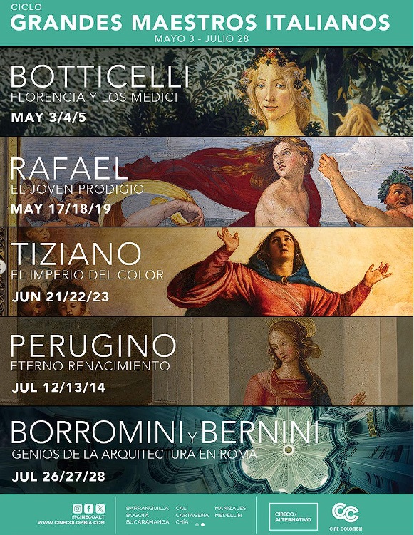 “Grandes Maestros Italianos” El arte en gran pantalla: cuándo ver los documentales