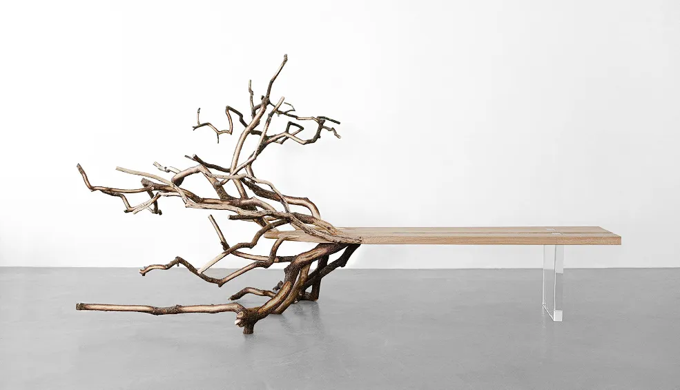 Árbol caído (2011), del francés Benjamin Graindorge. Más Arte Más Ciudad