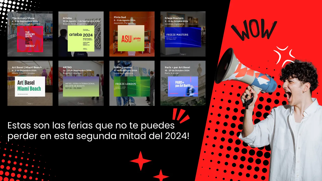 Estas son las ferias que no te puedes perder en esta segunda mitad del 2024! Más Arte Más Ciudad