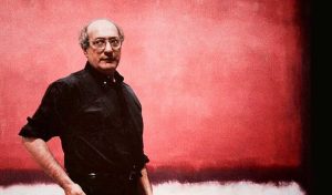 El pintor Mark Rothko, junto a una de sus pinturas (Foundation Louis Vuitton)