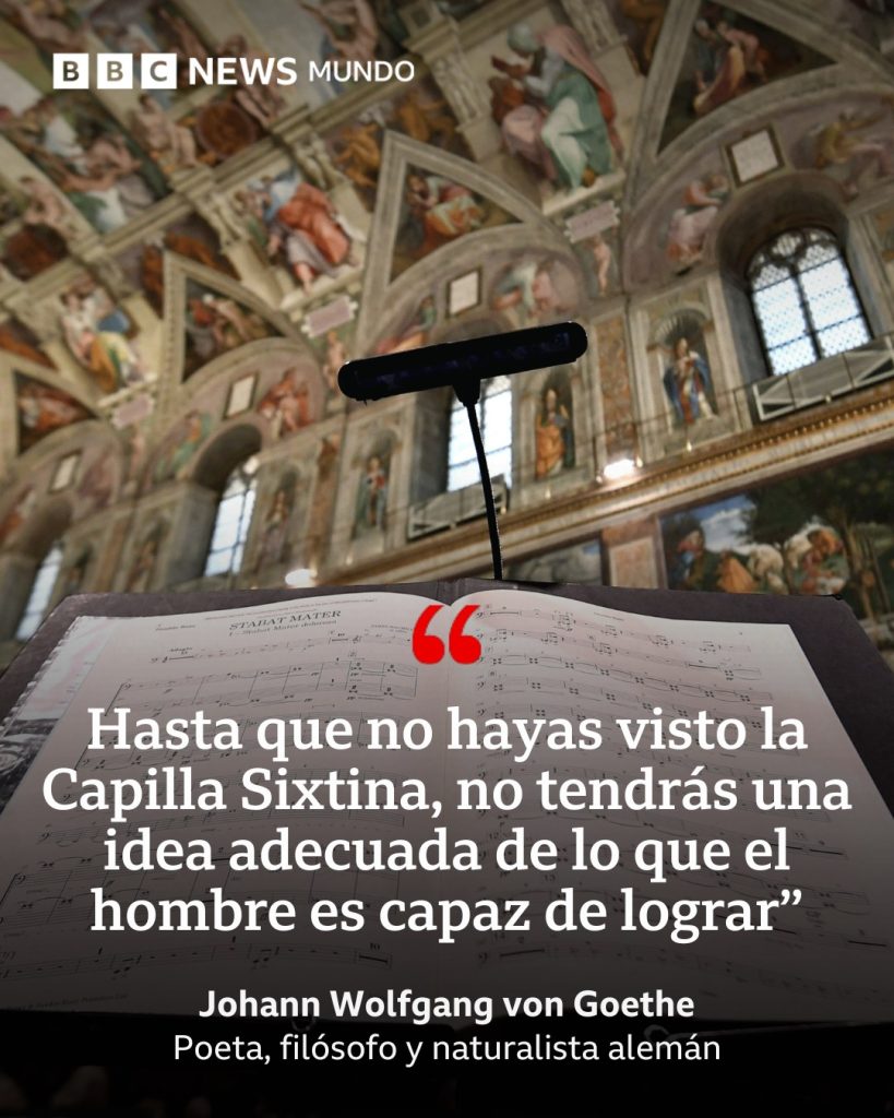 Más 5 siglos de historia. BBC Más Arte Más Ciudad Capilla Sixtina
