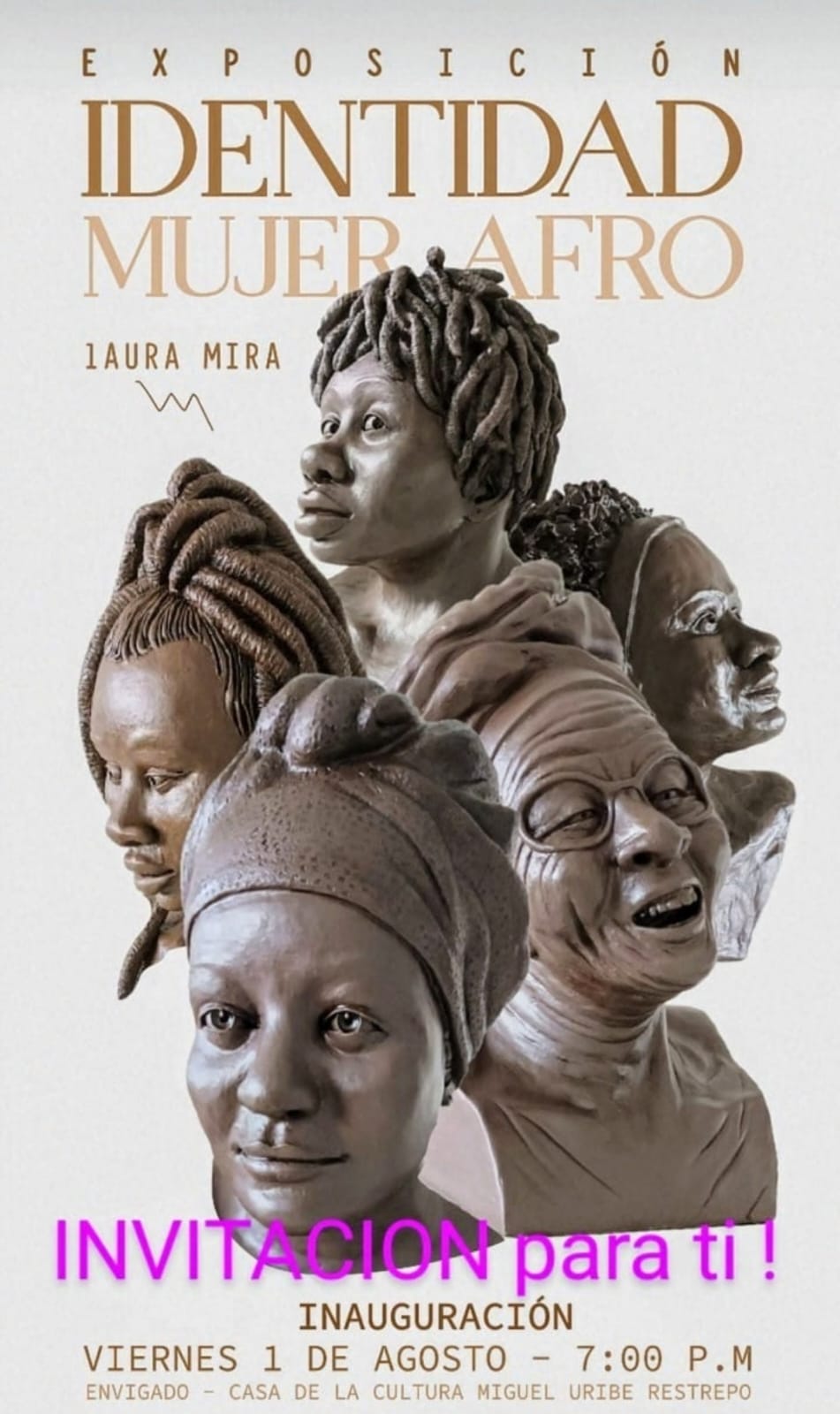 EXPOSICIÓN IDENTIDAD MUJER AFRO