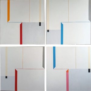 Nombre: Yairo Mejía Título: De la serie vacíos Técnica: Acrílico sobre lienzo Medidas: 140 x 140 cm Año: 2024 Precio: $ 19.000.000