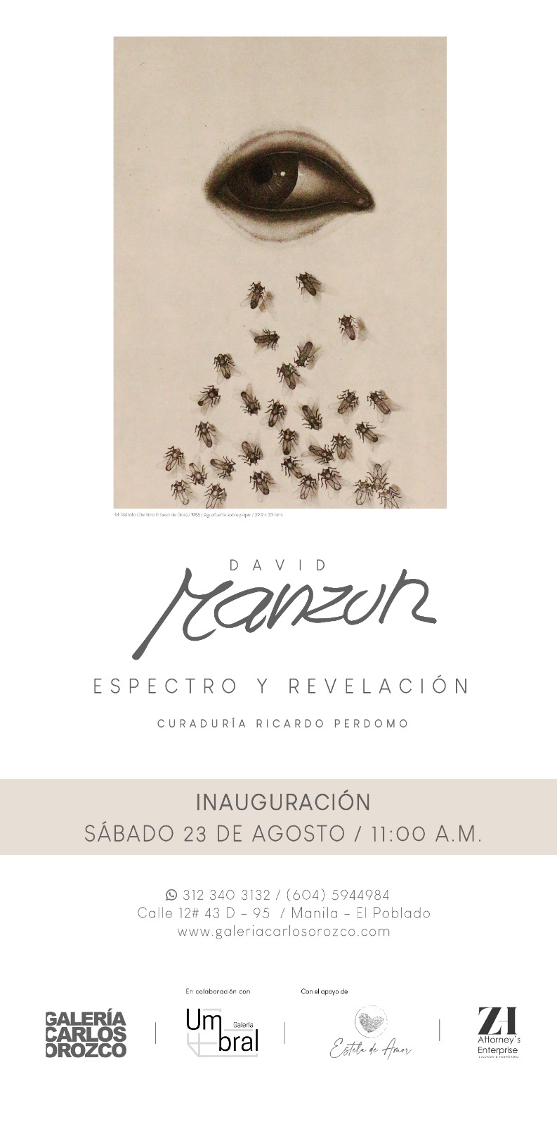 Espectro y revelación de David Manzur