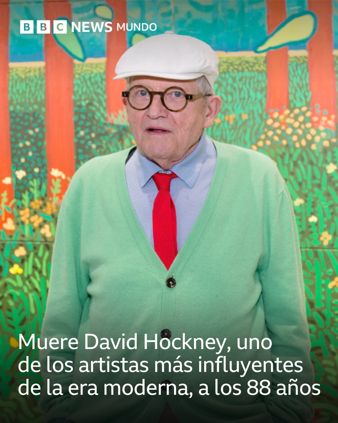 Pinta las cosas que amas 🎨Esa fue la regla que David Hockney siguió a lo largo de su carrera
