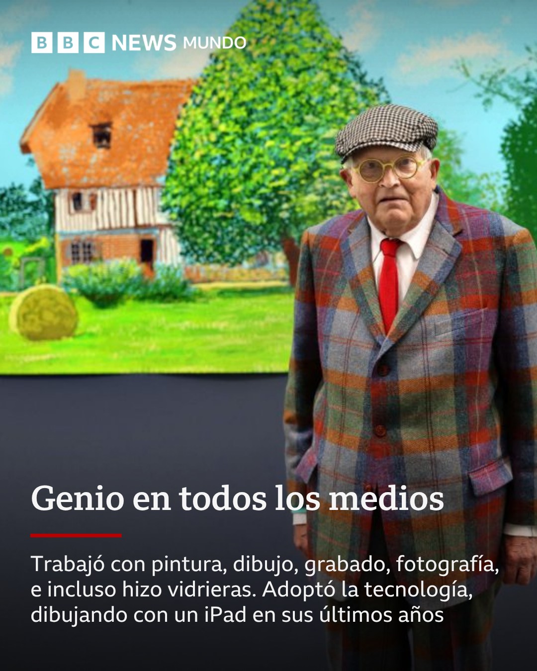 Pinta las cosas que amas 🎨Esa fue la regla que David Hockney siguió a lo largo de su carrera (1)