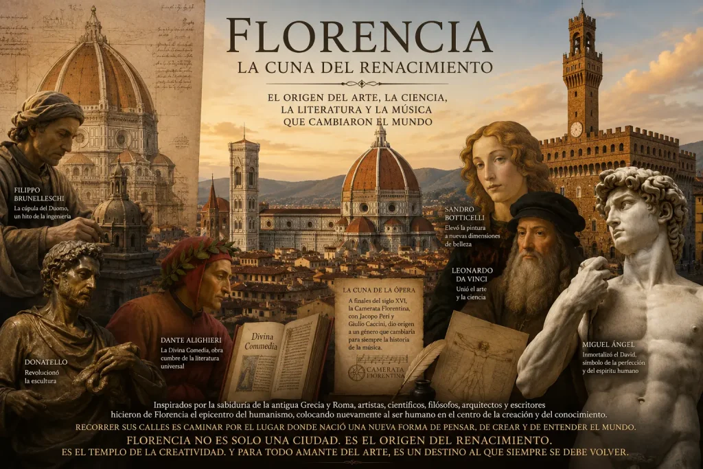 Florencia: la cuna del Renacimiento y el origen del mundo moderno
