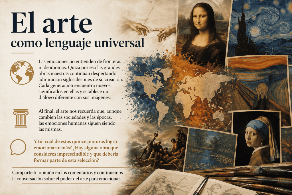 15 pinturas que convirtieron las emociones humanas en obras inmortales