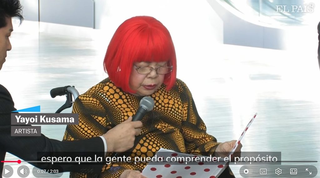 Muere a los 97 años Yayoi Kusama, la artista que convirtió los lunares en exponente de la psicodelia